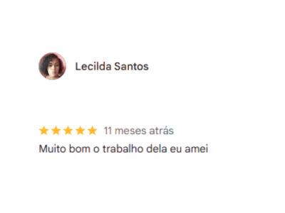 Avaliação do Cliente
